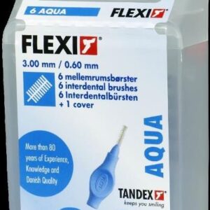 Tandex Flexi ExtraFine - Szczoteczki niebieskie