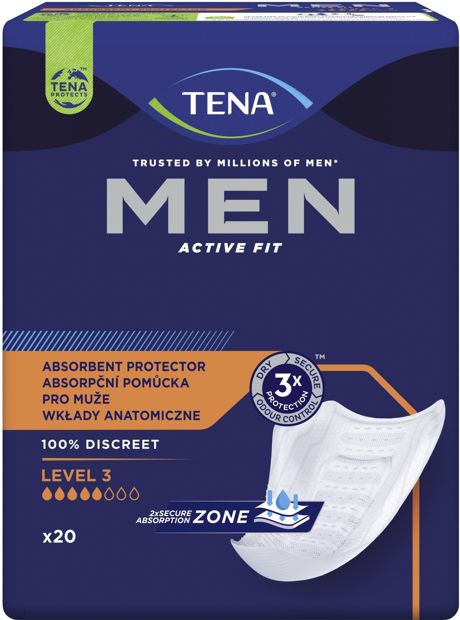 TENA Men Active Fit Level 3 20szt