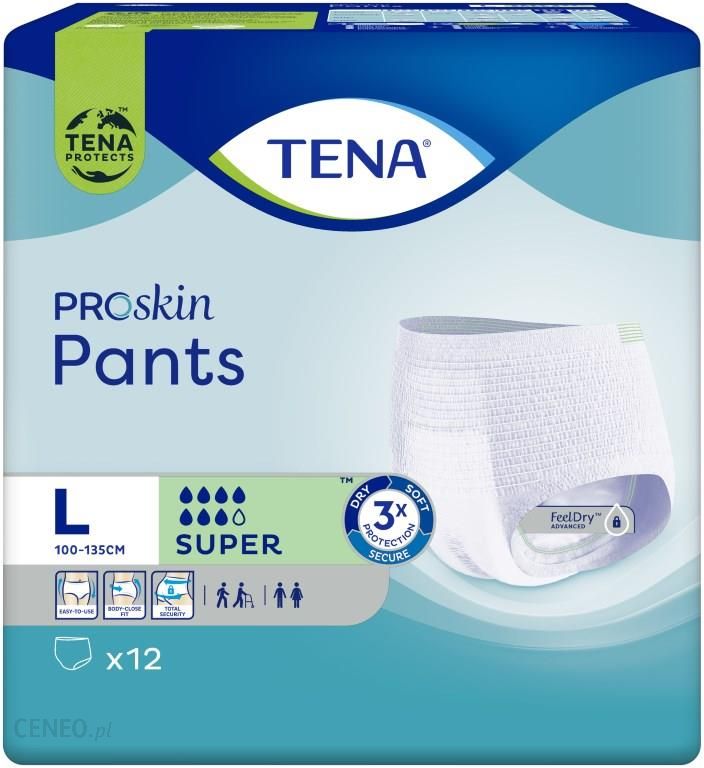 TENA Pants Proskin Super OTC Edition L Majtki Chłonne 12szt
