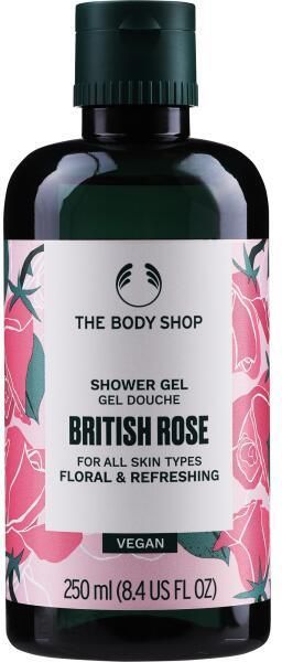 The Body Shop Żel Pod Prysznic Z Brytyjską Różą British Rose Vegan 250 Ml