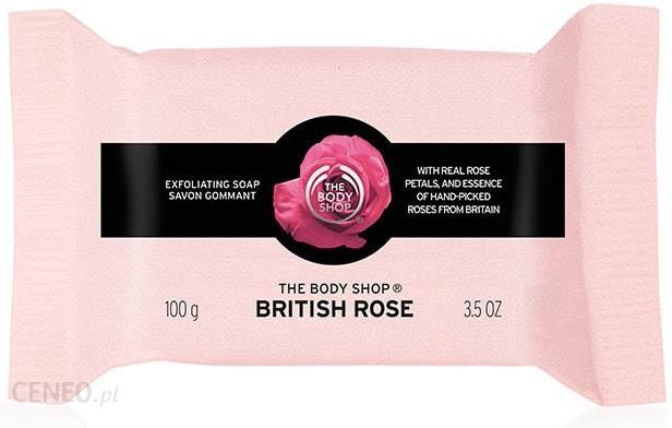 The Body Shop Złuszczające Mydło British Rose 100G