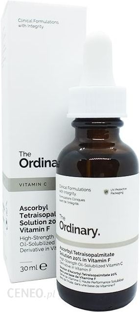 The Ordinary Ascorbyl Tetraisopalmitate Solution 20% In Vitamin F Olejek Do Twarzy C I F 30ml