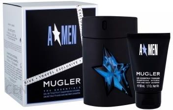 Thierry Mugler A Men Rubber Do Napełnienia Woda Toaletowa 100 ml + Żel Pod Prysznic 50 ml
