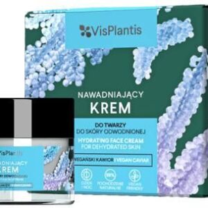 Vis Plantis Nawadniający Krem Do Twarzy Do Skóry Odwodnionej Hydrating Face Cream With Vegan Caviar 50Ml