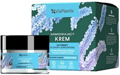 Vis Plantis Nawadniający Krem Do Twarzy Do Skóry Odwodnionej Hydrating Face Cream With Vegan Caviar 50Ml