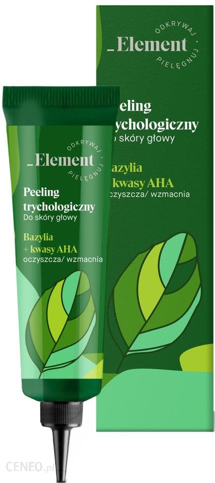 Vis Plantis Peeling oczyszczający przeciw wypadaniu włosów BAZYLIA I KWASY AHA 100ml