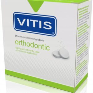 Vitis Orthodontic Tabs tabletki czyszczące do aparatu ortodontycznego 32szt.