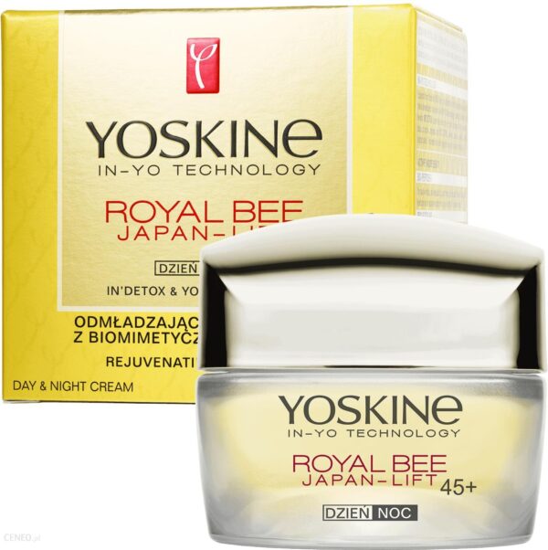 Yoskine Royal Bee Japan-Lift Krem Na Dzień I Noc 45+ 50Ml