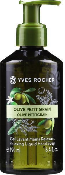 Yves Rocher Mydło W Płynie Oliwa Z Oliwek Olive Petit Grain Sensual Liquid Hand Soap 190ml