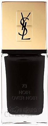 Yves Saint Laurent La Laque Couture Nail Laquer Lakier do Paznokci 73 Noir Over Night 10ml